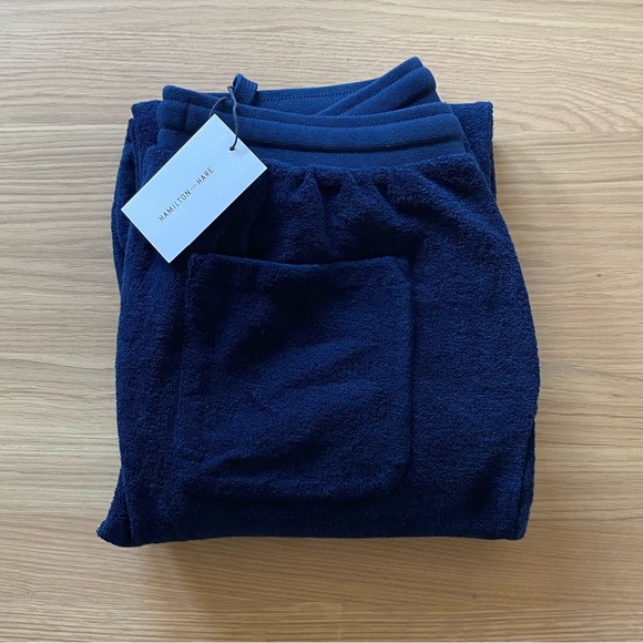 Hamilton and Hare indigo terry trackpants, M - NWT - Picture 4 of 14
